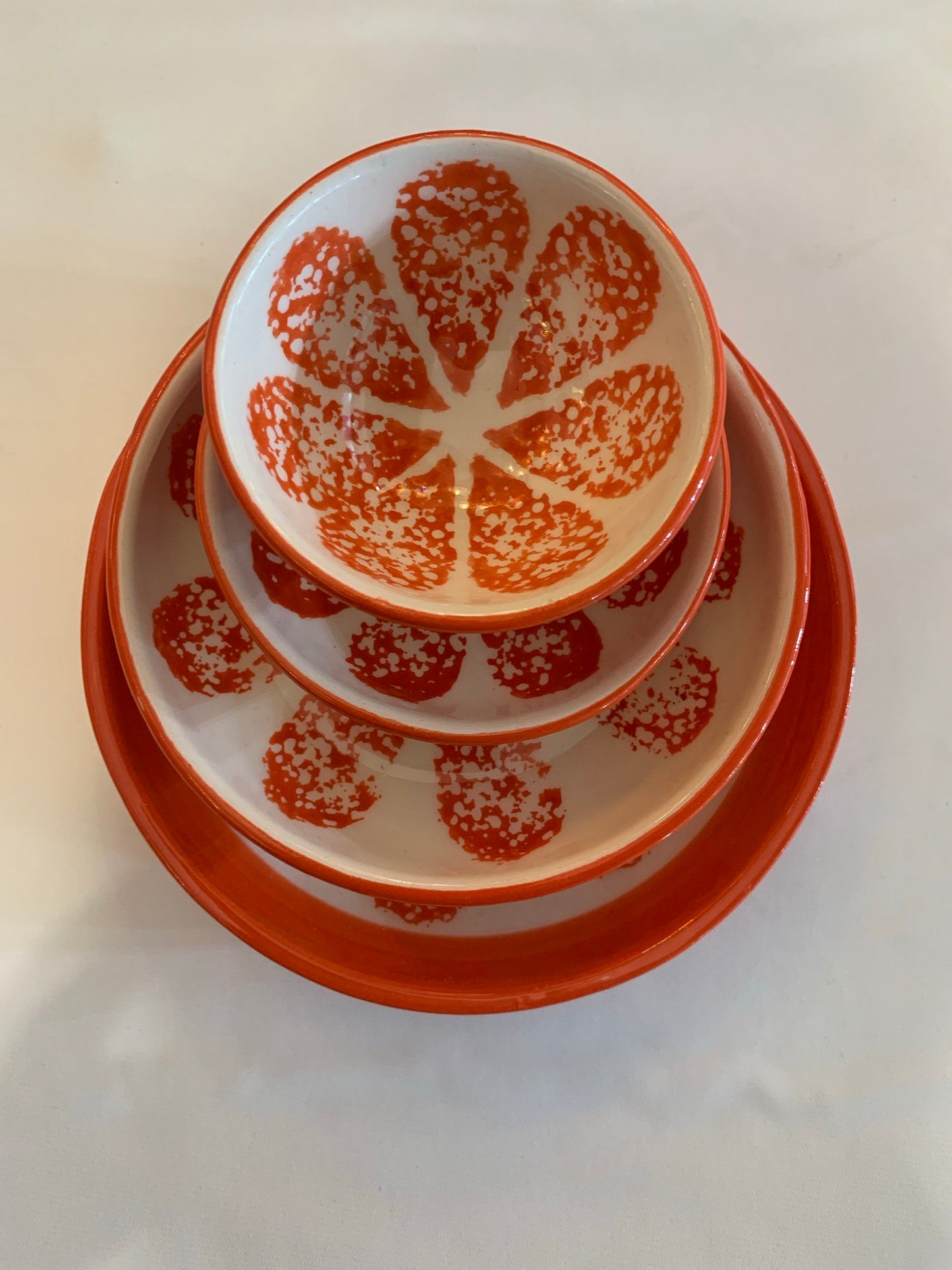 Fruit & Watermelon Dish Set (8cm, 10cm, 12cm & 15cm)