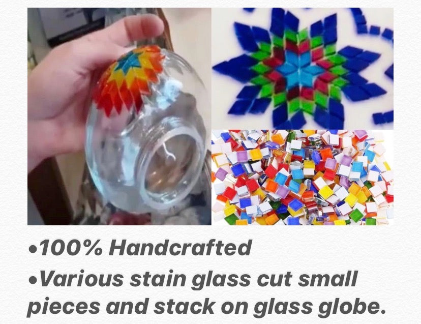 Handcrafted Mosaic Table Lamps Size 1