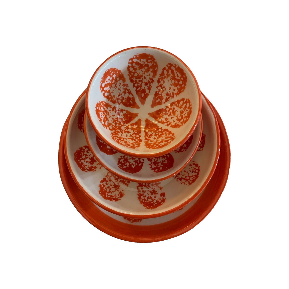 Fruit & Watermelon Dish Set (8cm, 10cm, 12cm & 15cm)
