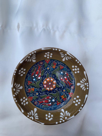 12cm Handcrafted Shallow Shaped Dishes