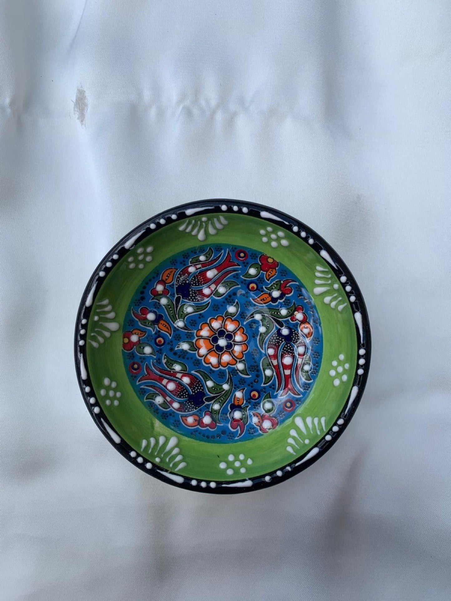 12cm Handcrafted Shallow Shaped Dishes