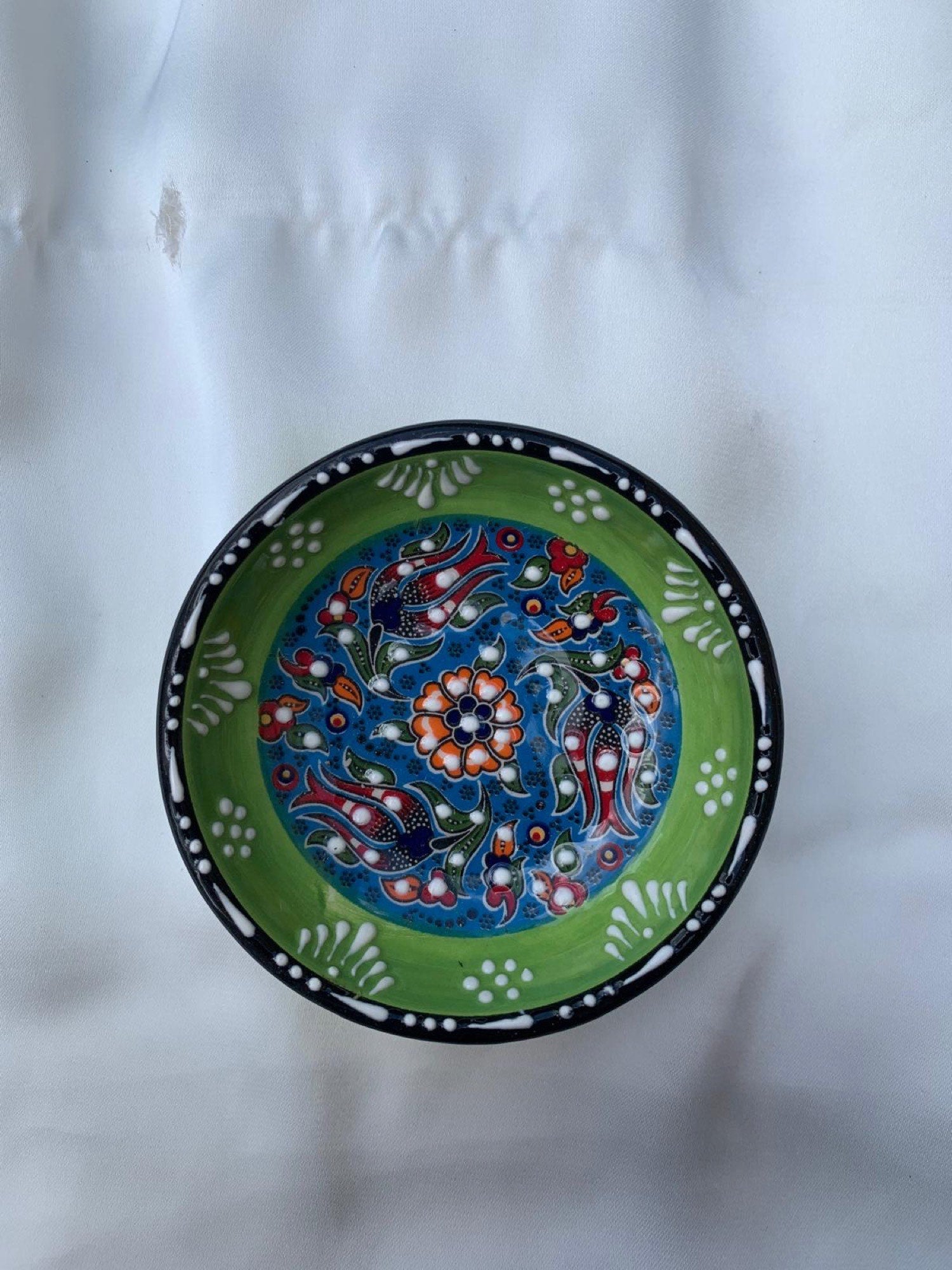 12cm Handcrafted Shallow Shaped Dishes