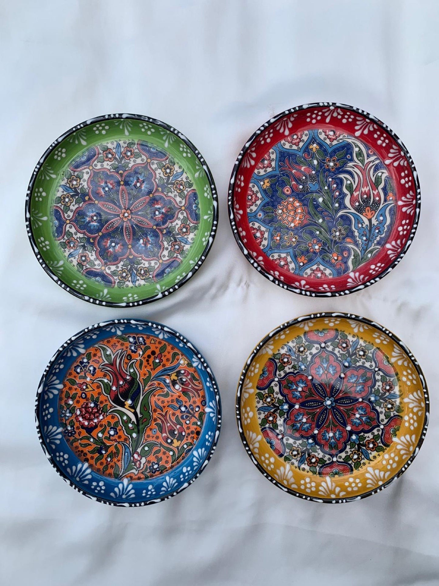 15cm Handcrafted Shallow Shaped Dishes