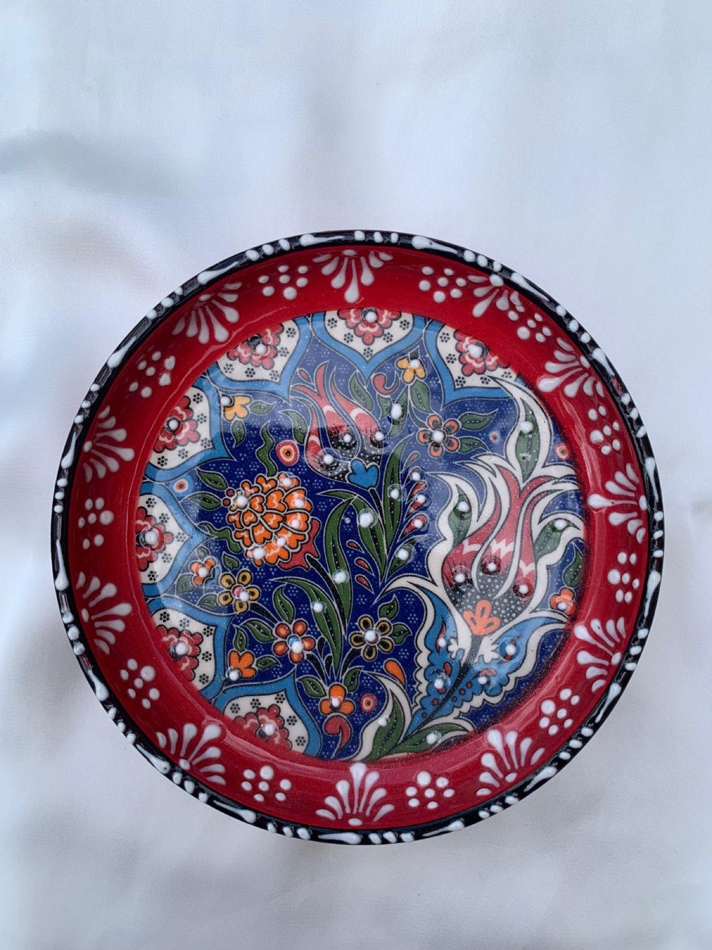 15cm Handcrafted Shallow Shaped Dishes