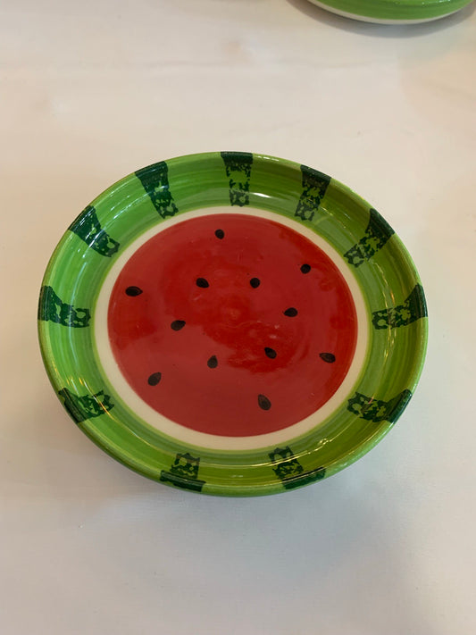 15cm Fruit Shallow Dishes (Watermelon, Lime, Lemon & Tangerine)
