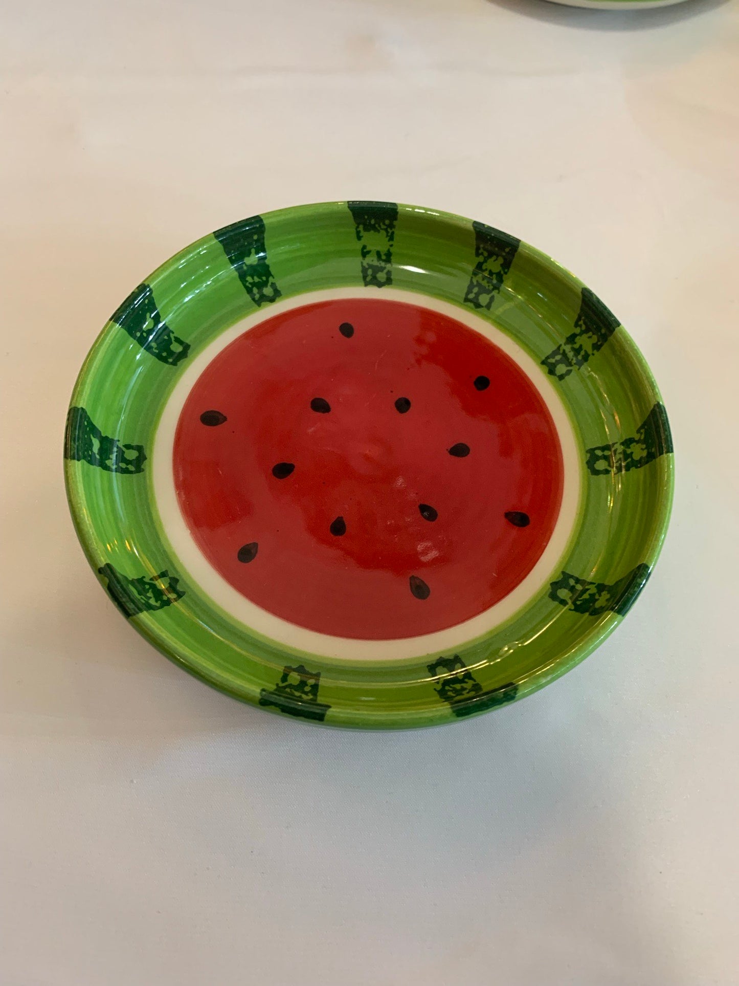 15cm Fruit Shallow Dishes (Watermelon, Lime, Lemon & Tangerine)