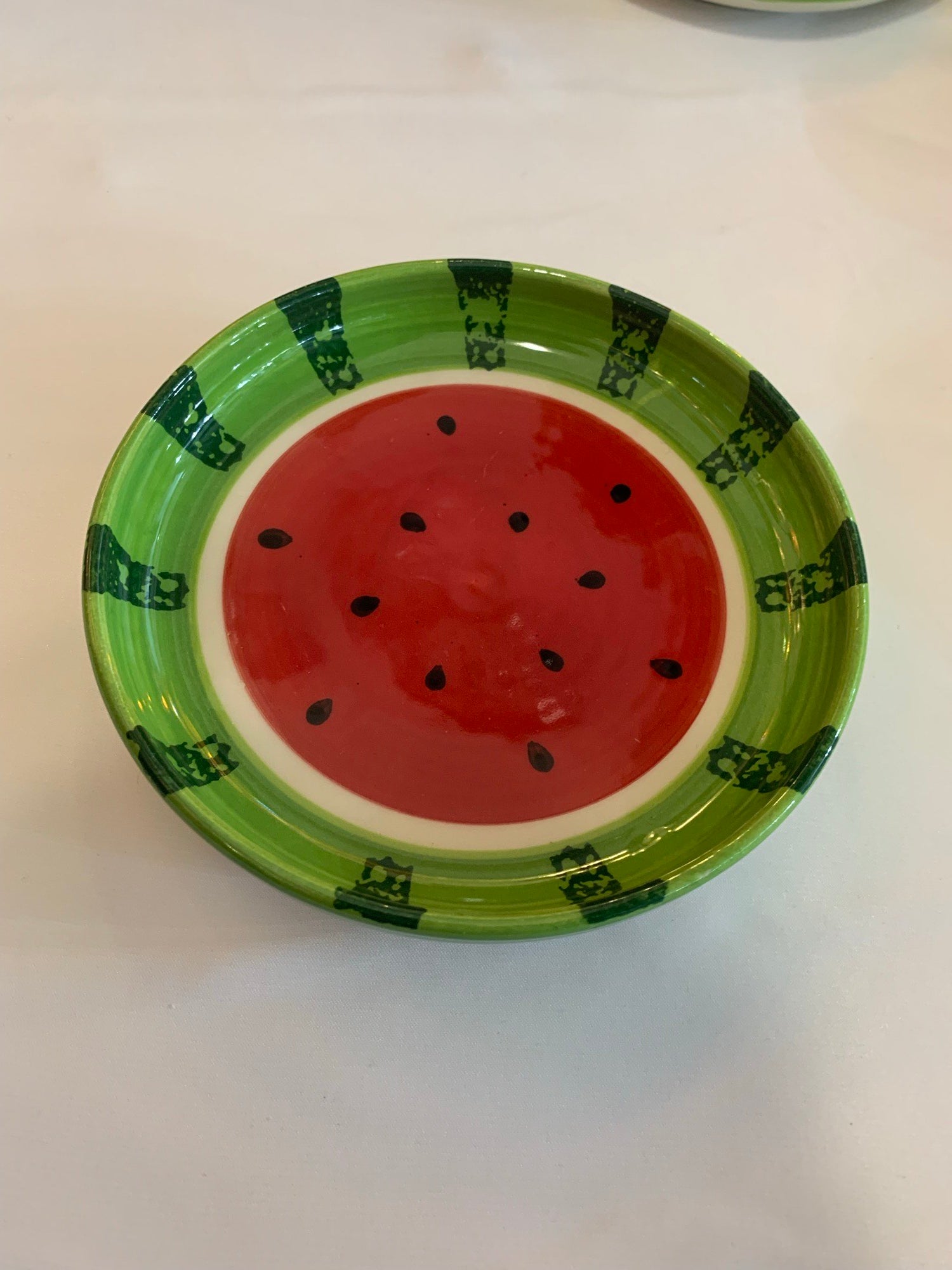 15cm Fruit Shallow Dishes (Watermelon, Lime, Lemon & Tangerine)