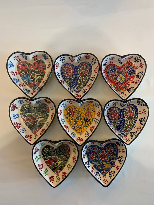 Heart-Shaped Snack and Nibble Dish