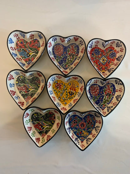 Heart-Shaped Snack and Nibble Dish