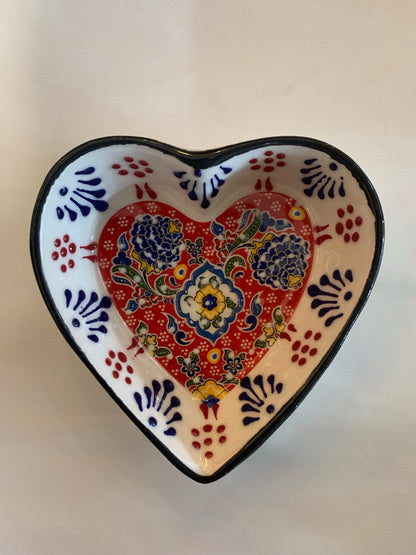 Heart-Shaped Snack and Nibble Dish