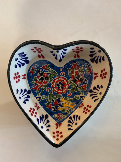 Heart-Shaped Snack and Nibble Dish