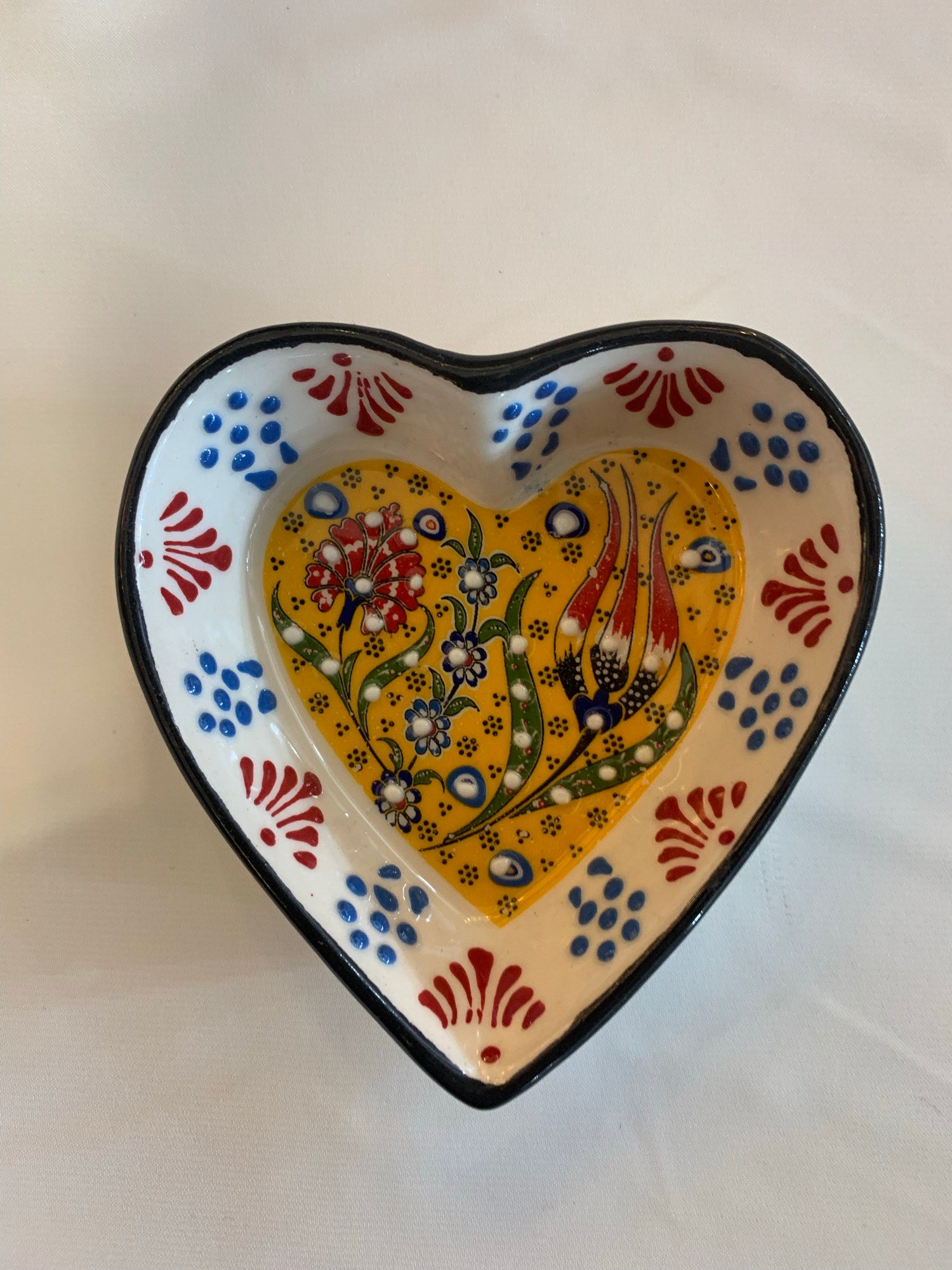 Heart-Shaped Snack and Nibble Dish