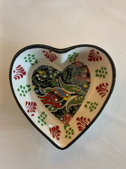 Heart-Shaped Snack and Nibble Dish
