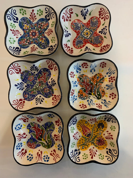 Flower-Shaped Snack and Nibble Dish