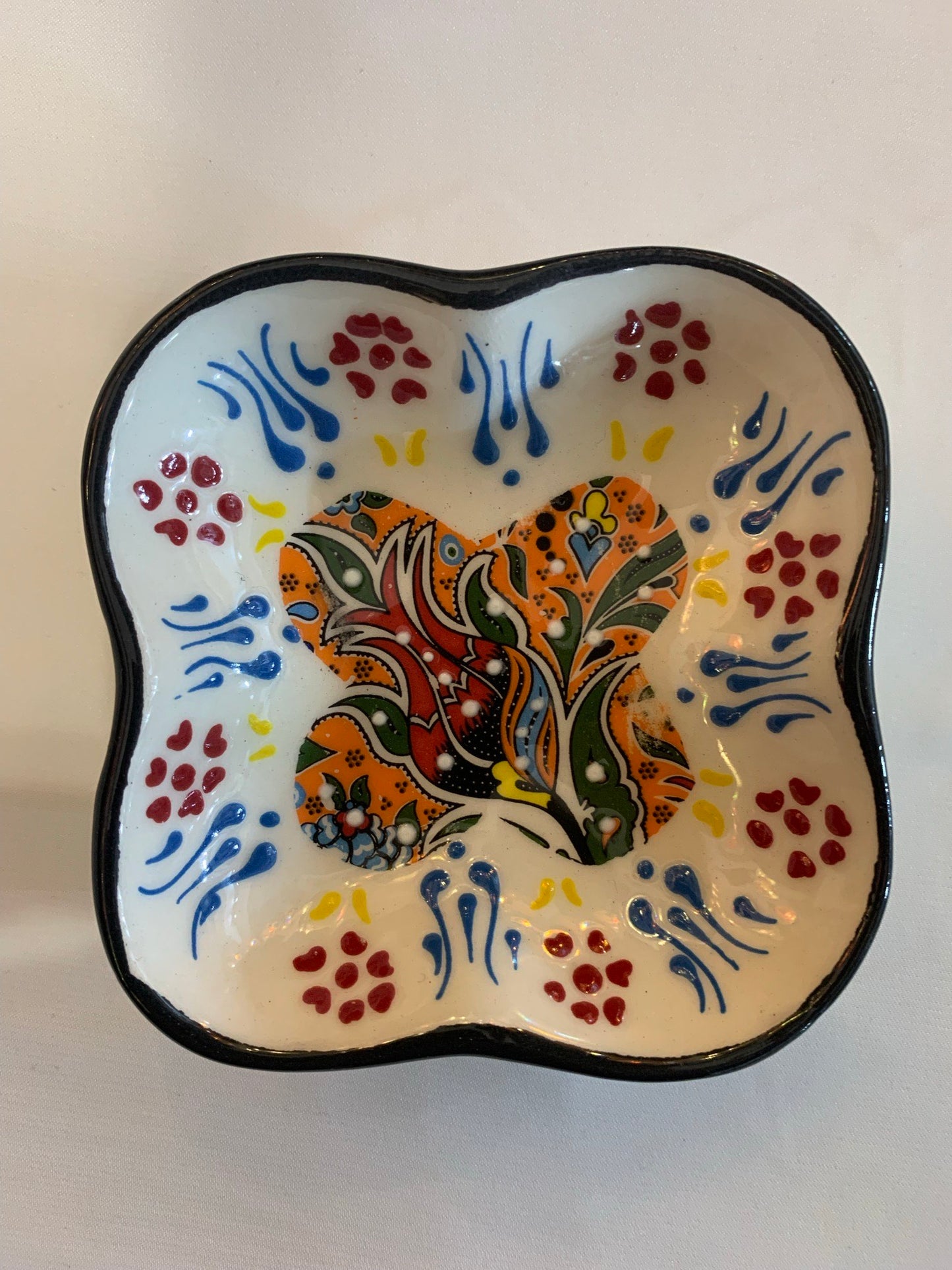 Flower-Shaped Snack and Nibble Dish