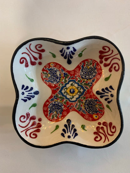 Flower-Shaped Snack and Nibble Dish