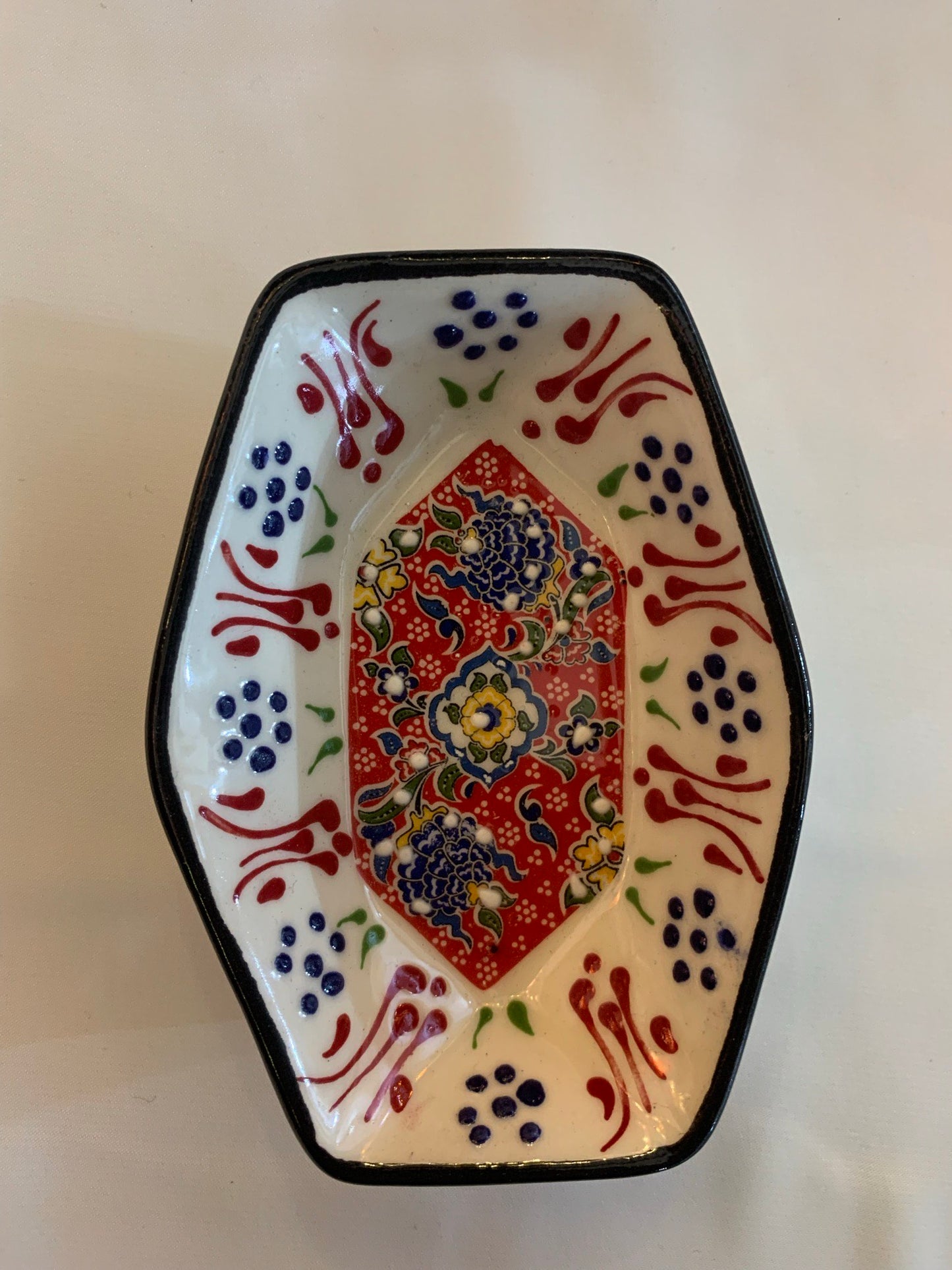 Hexagonal Snack and Nibble Dish