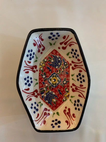 Hexagonal Snack and Nibble Dish