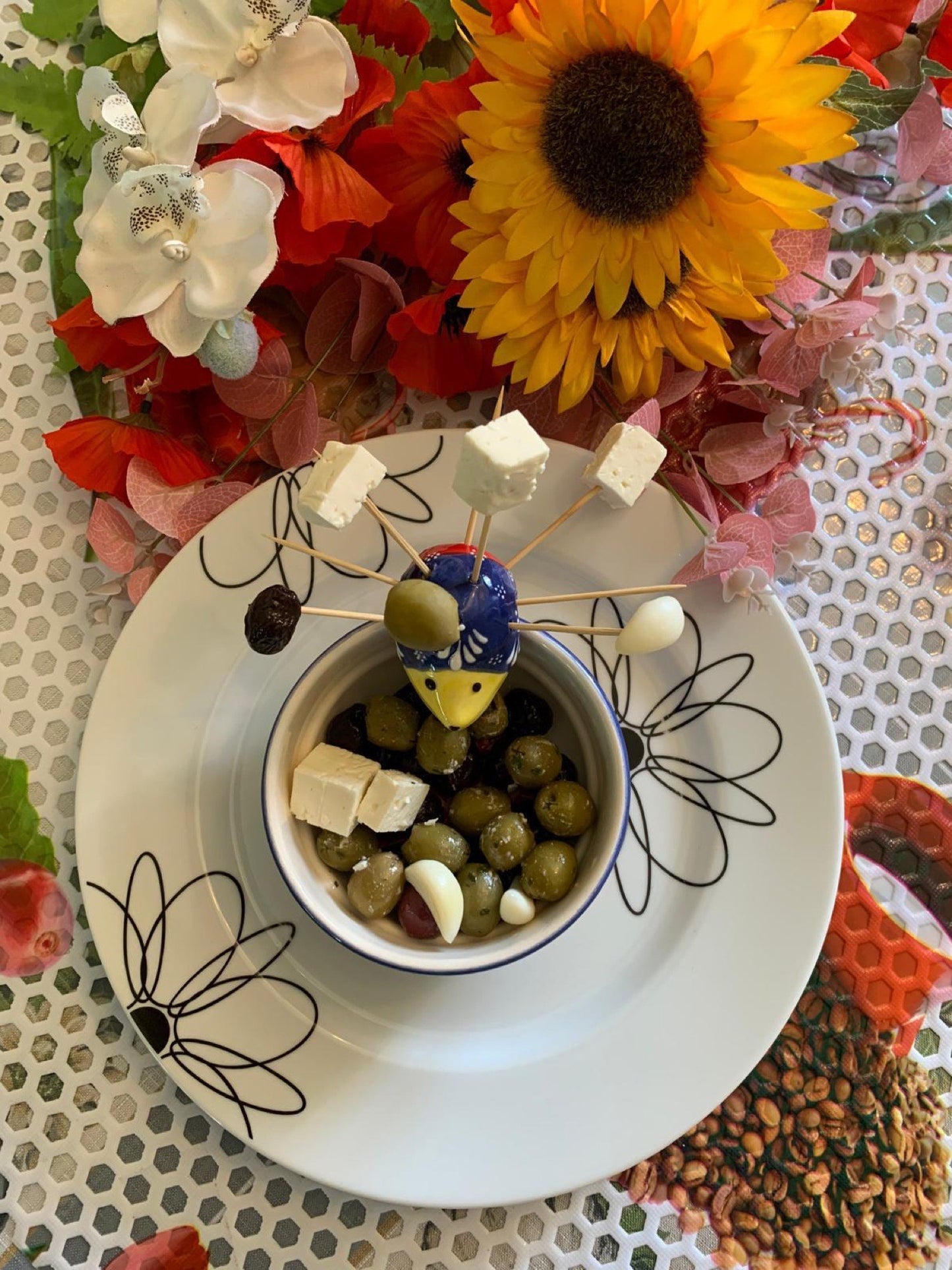 Hedgehog Cocktail Dish