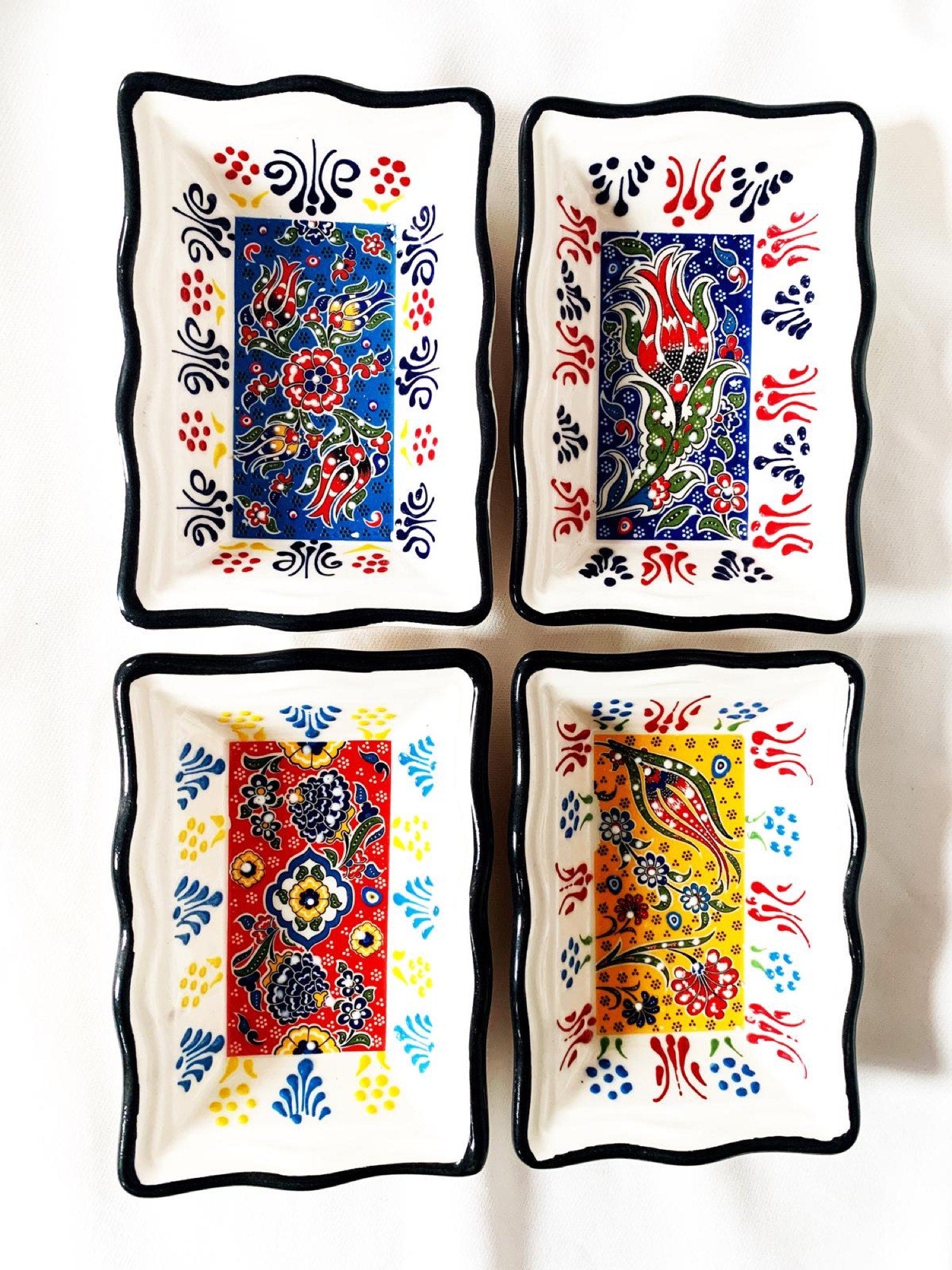 Luxury Ruffled Tapas & Snack Dishes