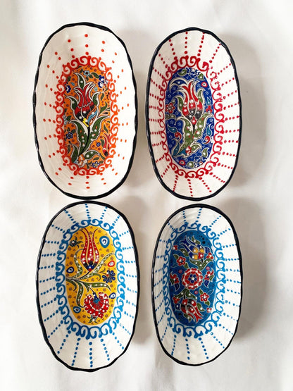 Luxury Ruffled Tapas & Snack Dishes