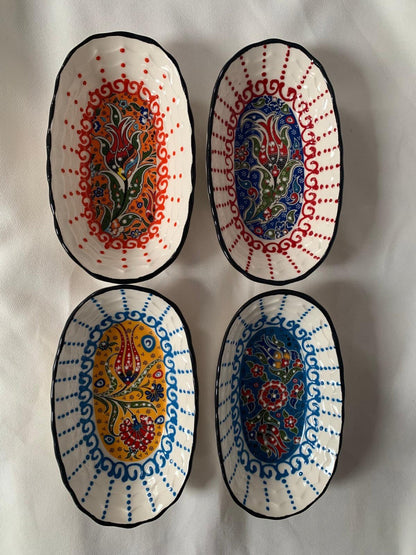 Luxury Ruffled Tapas & Snack Dishes