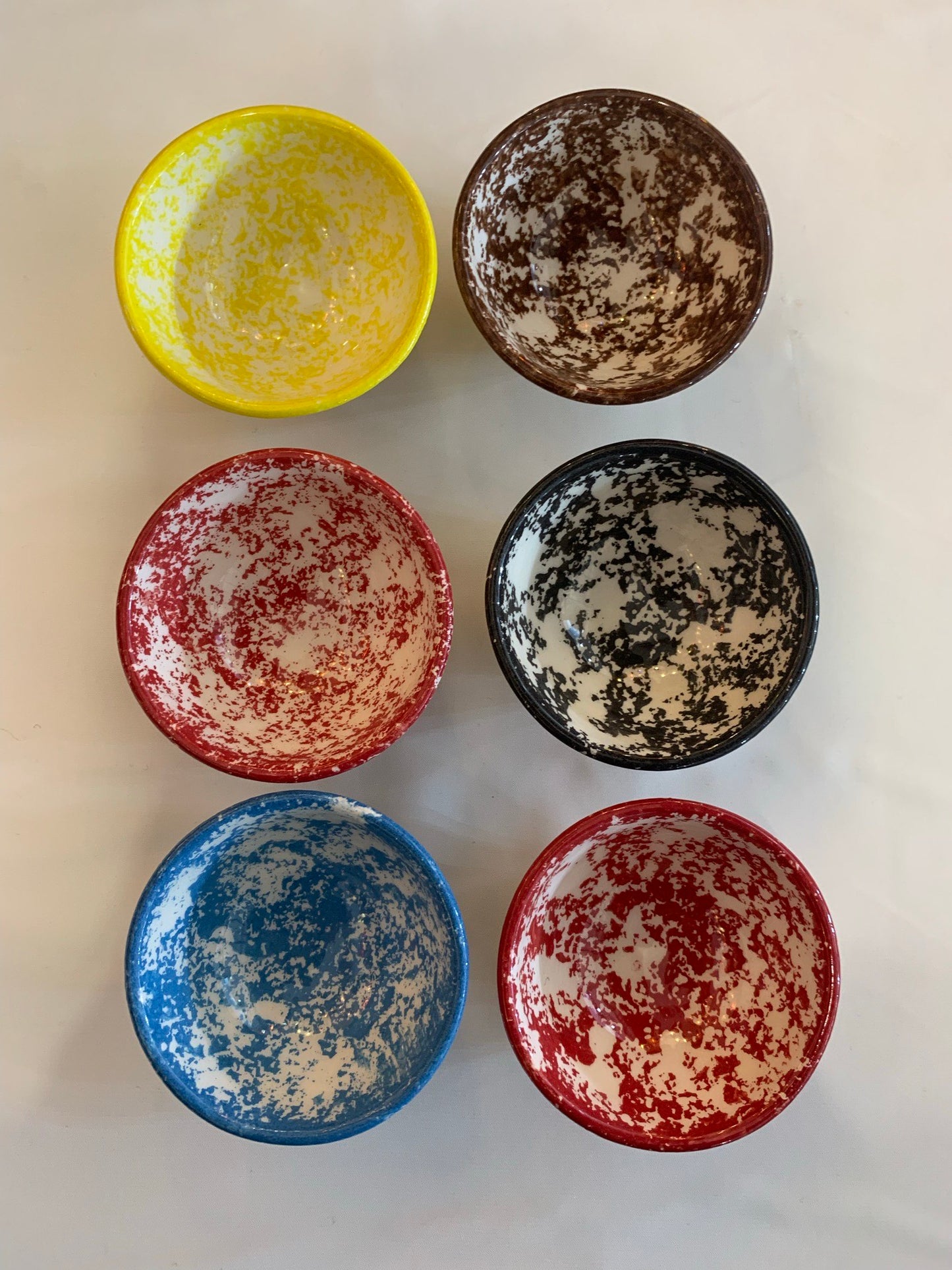 8cm Colourful Dipping Bowls