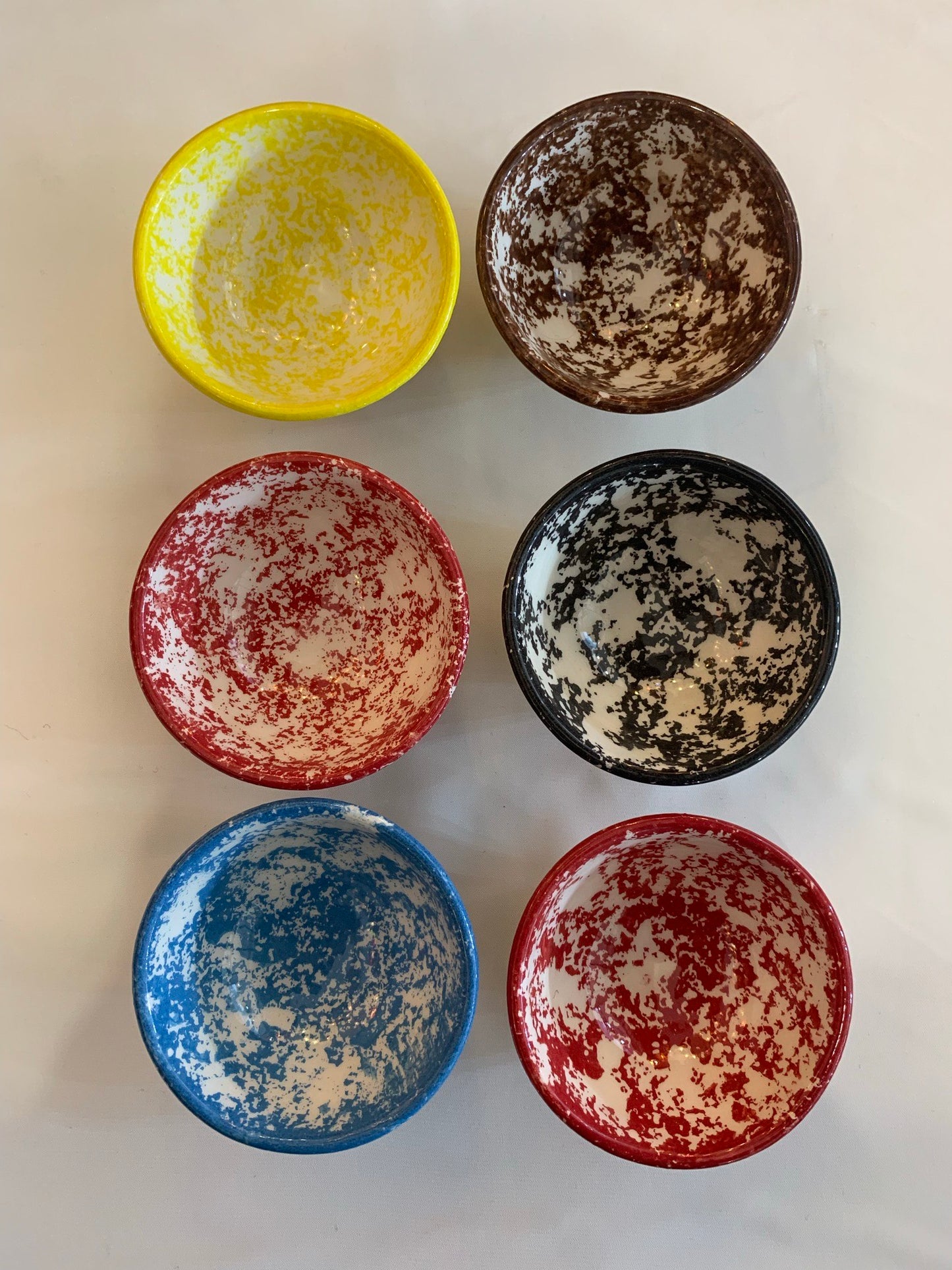 8cm Colourful Dipping Bowls