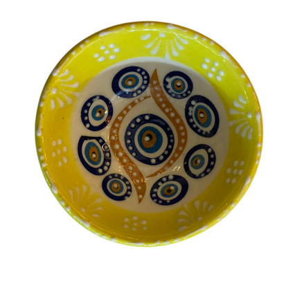 SMALL 8 CM WIDTH EVIL EYE (NAZAR) DÉCOR BOWLS - TAC 13