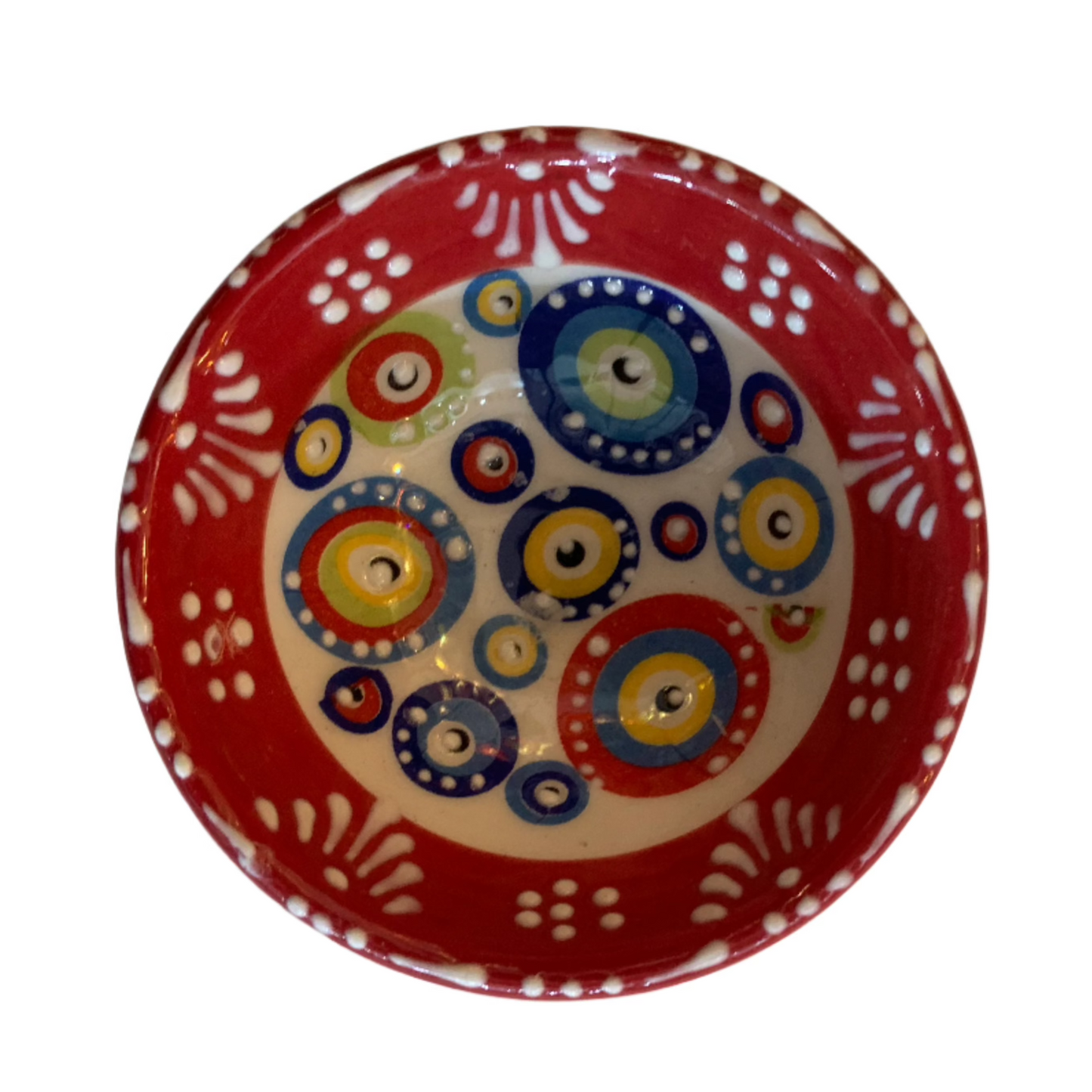 SMALL 8 CM WIDTH EVIL EYE (NAZAR) DÉCOR BOWLS - TAC 13