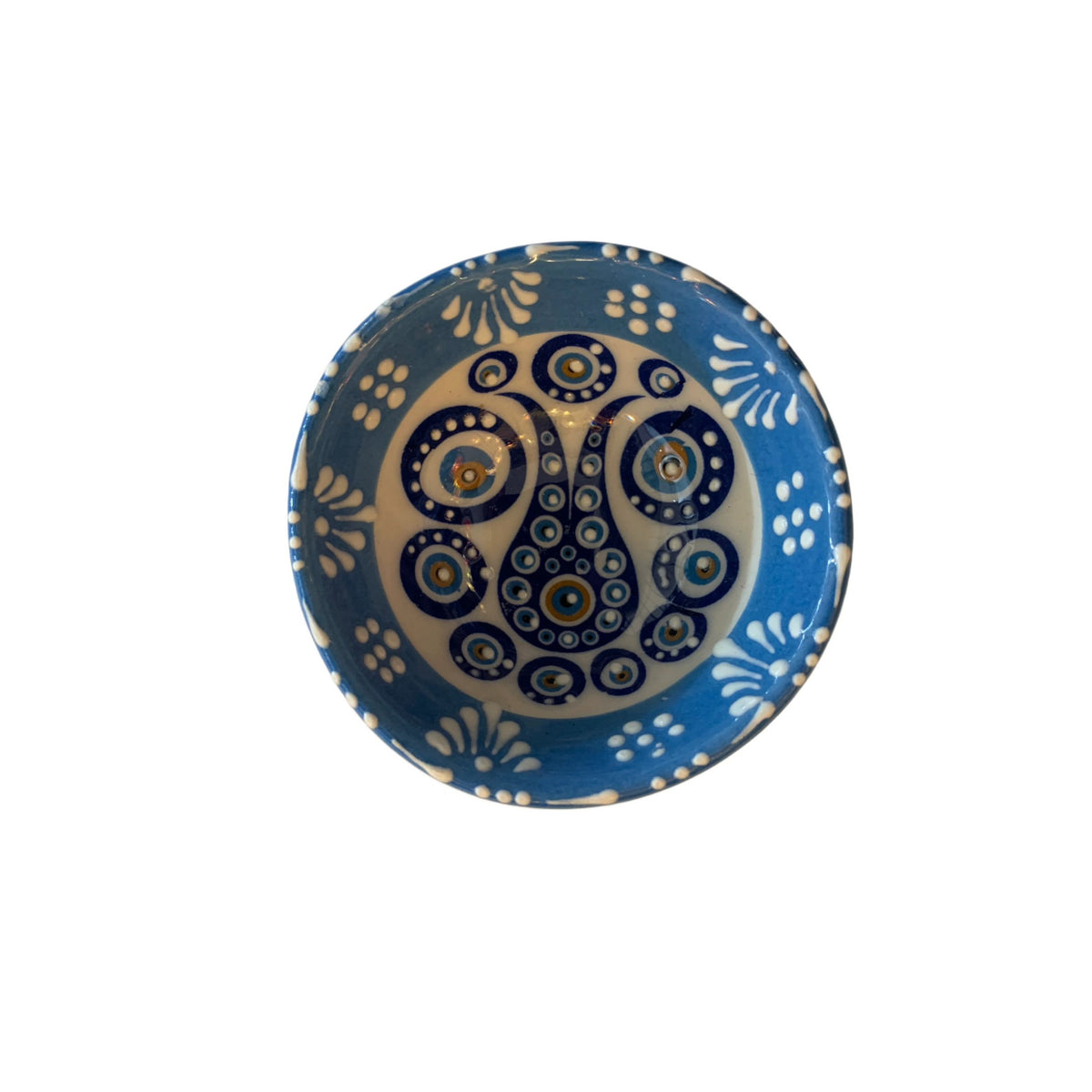 SMALL 8 CM WIDTH EVIL EYE (NAZAR) DÉCOR BOWLS - TAC 13
