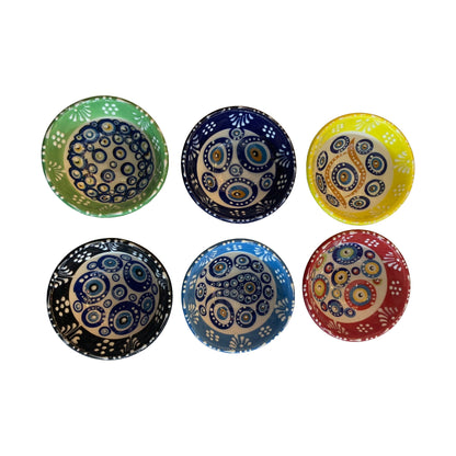SMALL 8 CM WIDTH EVIL EYE (NAZAR) DÉCOR BOWLS - TAC 13