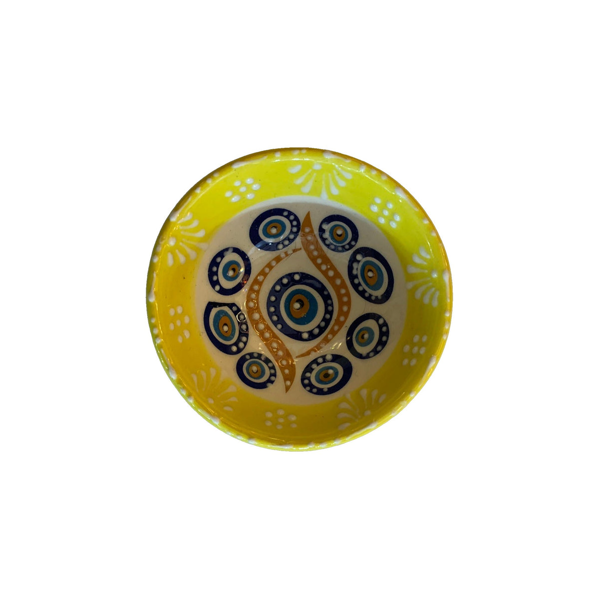 SMALL 8 CM WIDTH EVIL EYE (NAZAR) DÉCOR BOWLS - TAC 13