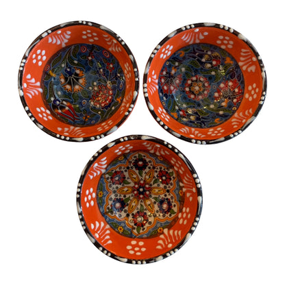 SMALL 8 CM WIDTH HANDCREAFTED BOWLS  - TAC 16