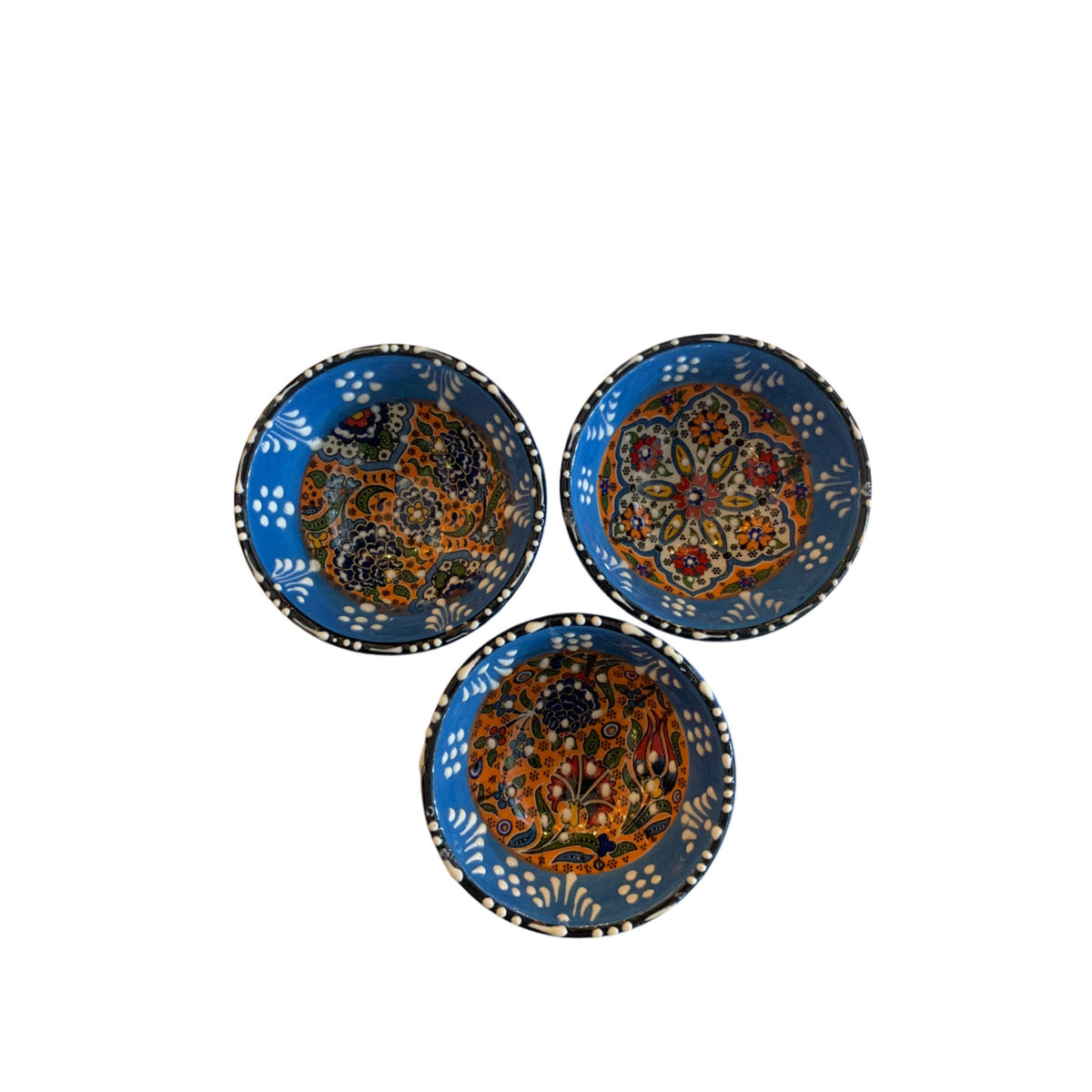 SMALL 8 CM WIDTH HANDCREAFTED BOWLS  - TAC 16