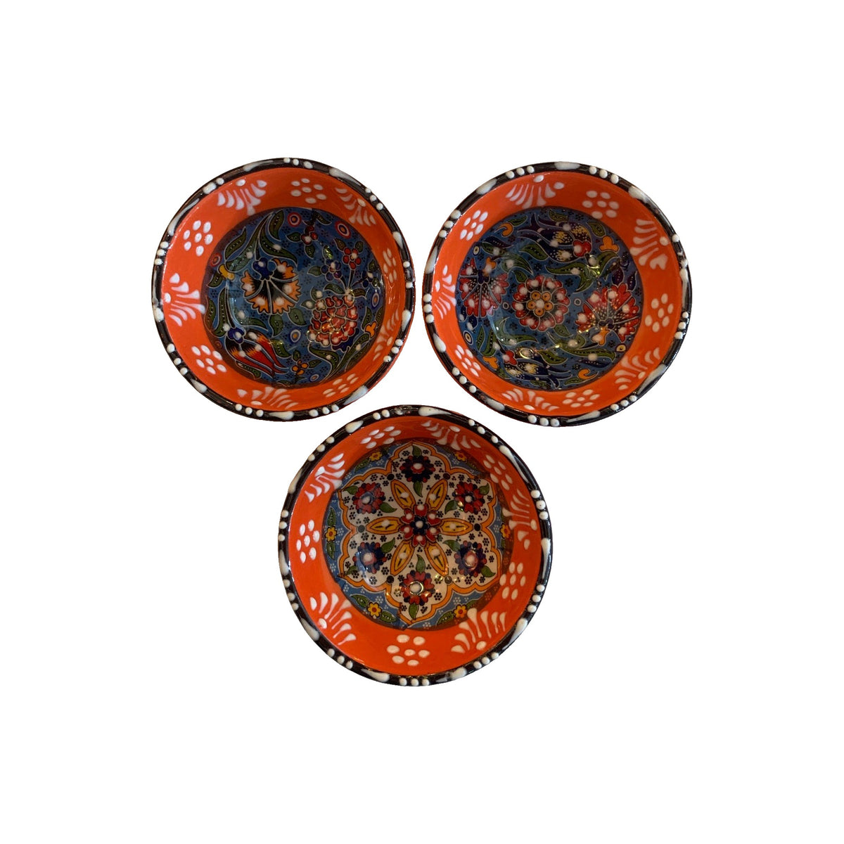 SMALL 8 CM WIDTH HANDCREAFTED BOWLS  - TAC 16