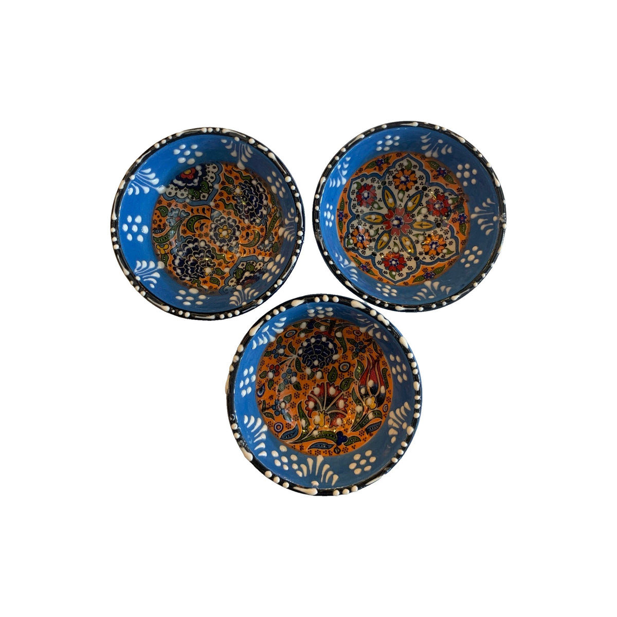 SMALL 8 CM WIDTH HANDCREAFTED BOWLS  - TAC 16