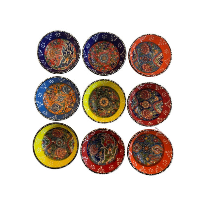SMALL 8 CM WIDTH HANDCREAFTED BOWLS  - TAC 16