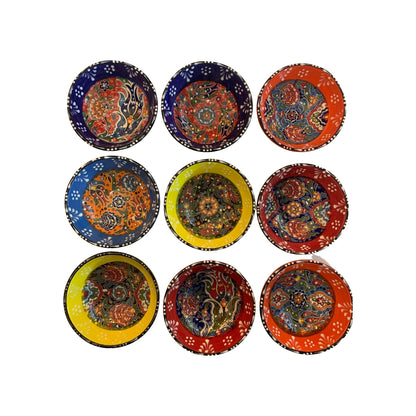 SMALL 8 CM WIDTH HANDCREAFTED BOWLS  - TAC 16
