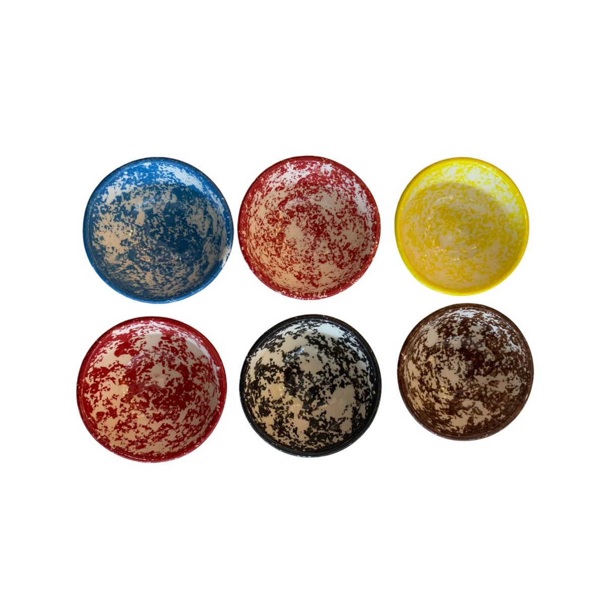 SMALL 8 CM WIDTH COLOURFULL BOWLS - TAC 14