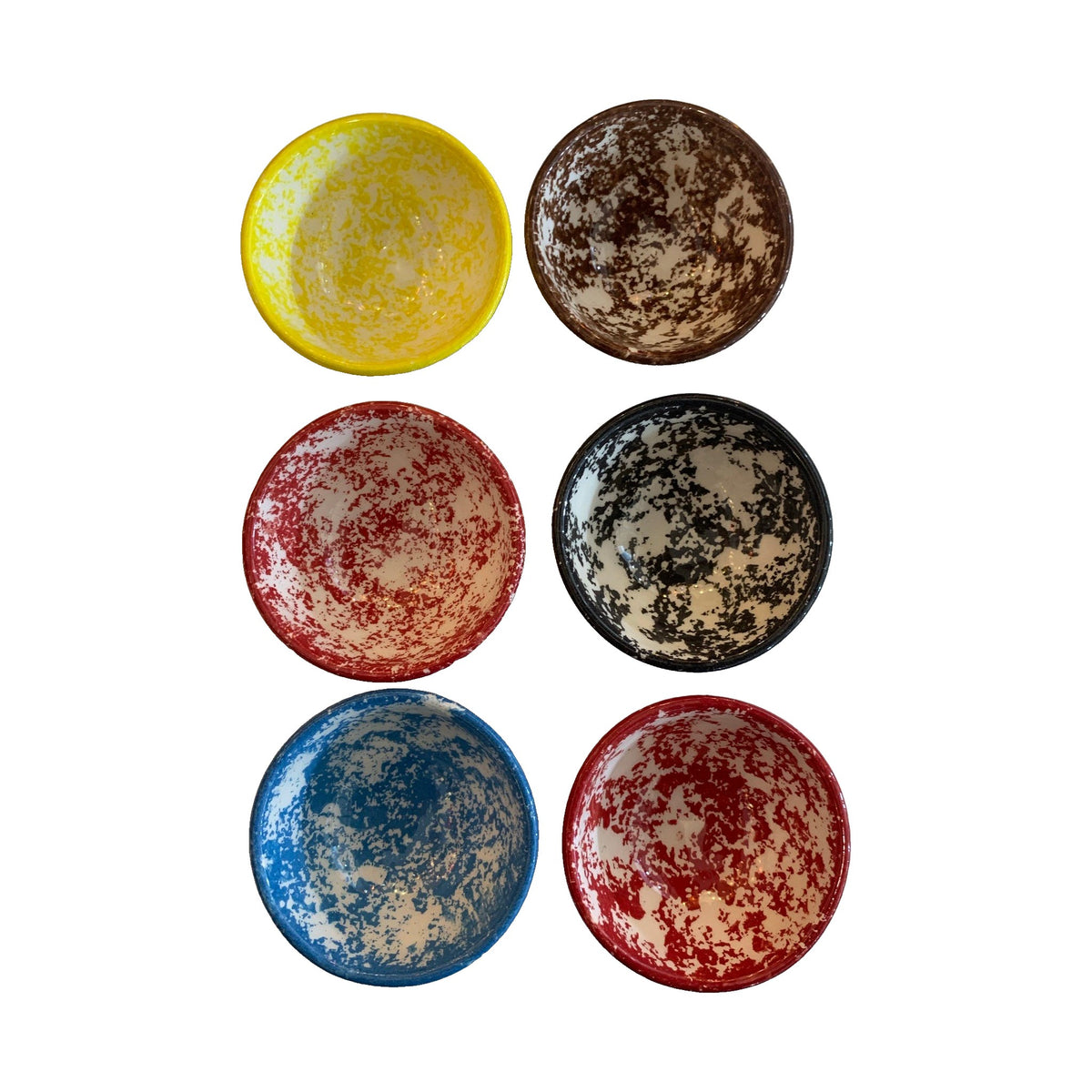 SMALL 8 CM WIDTH COLOURFULL BOWLS - TAC 14