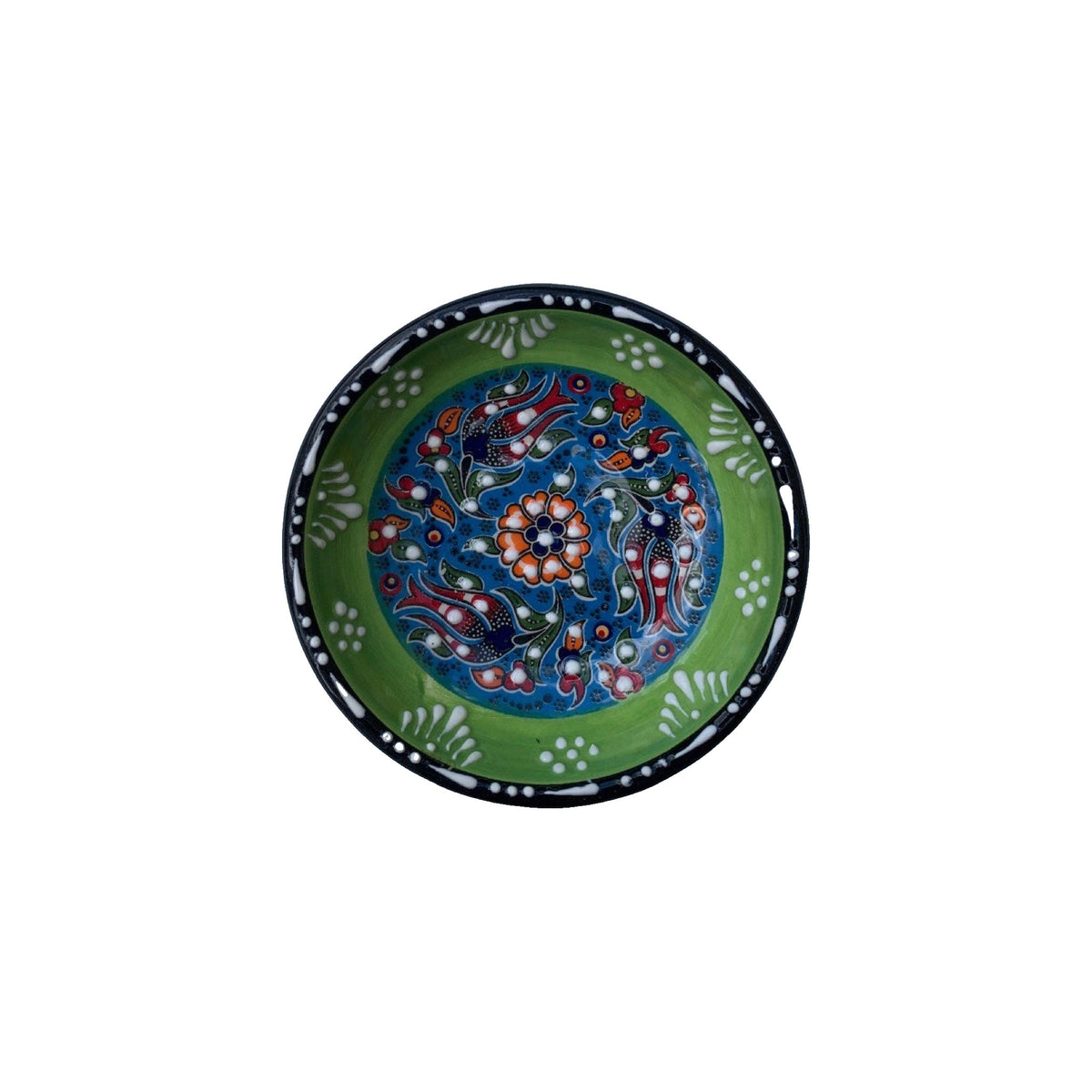 12cm Handcrafted Shallow Shaped Dishes