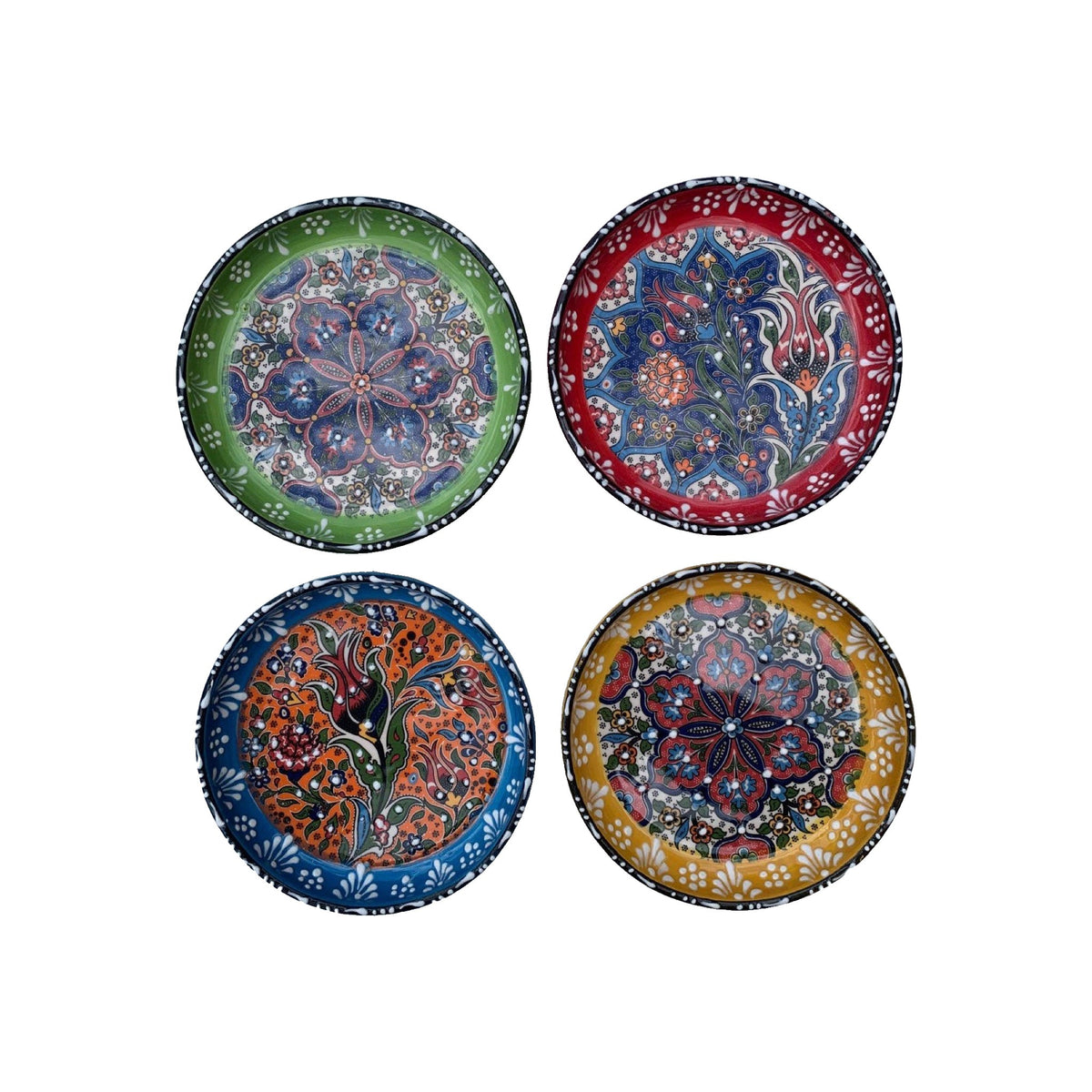 15cm Handcrafted Shallow Shaped Dishes