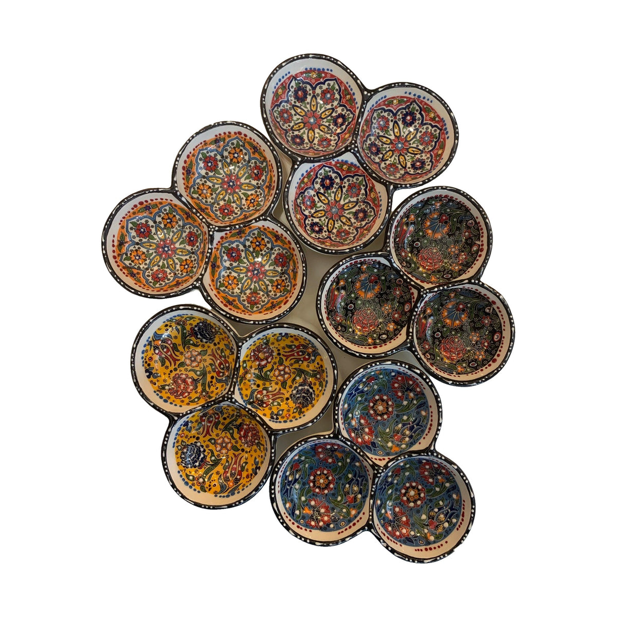 Small 3-Section Sauce and Dipping Dish
