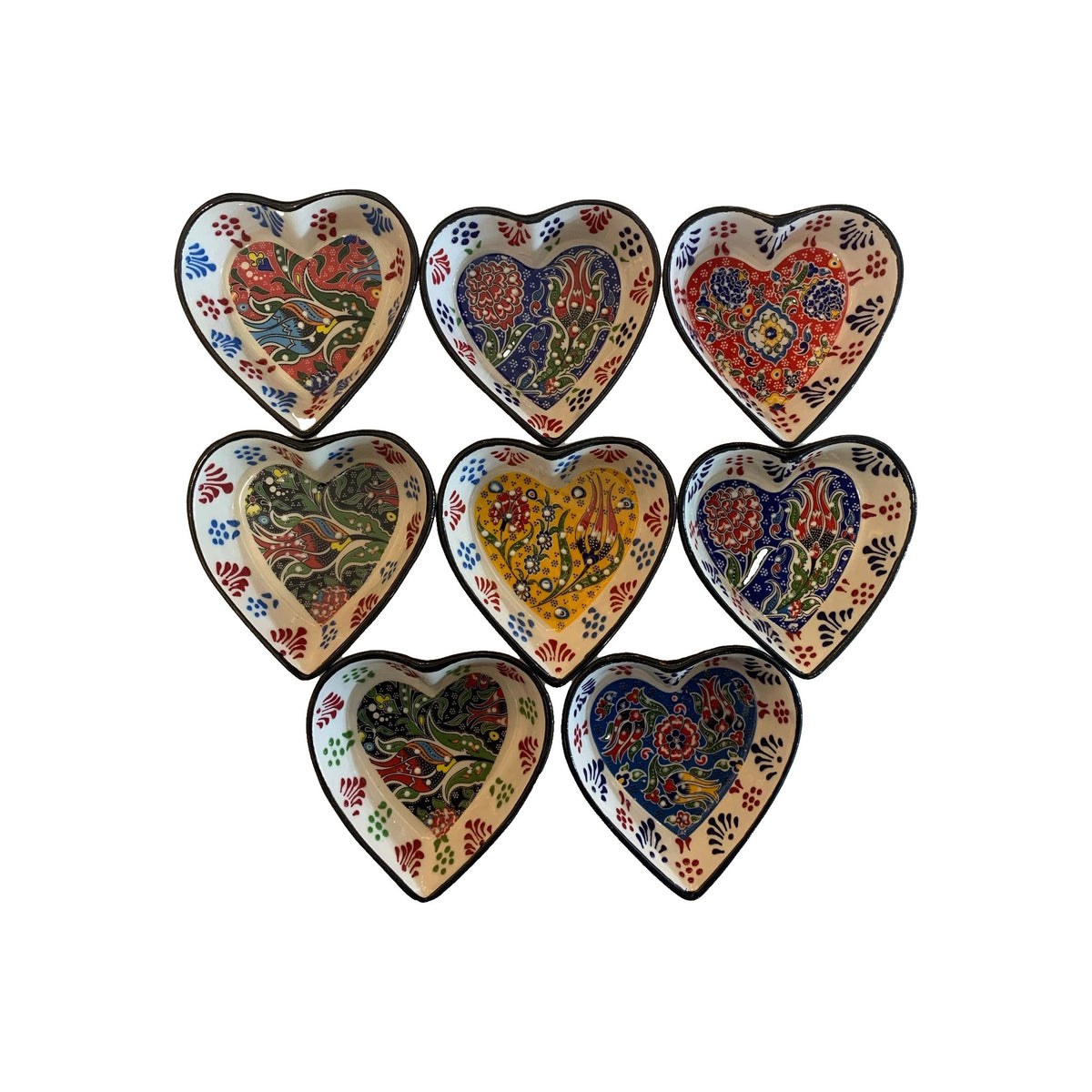 Heart-Shaped Snack and Nibble Dish
