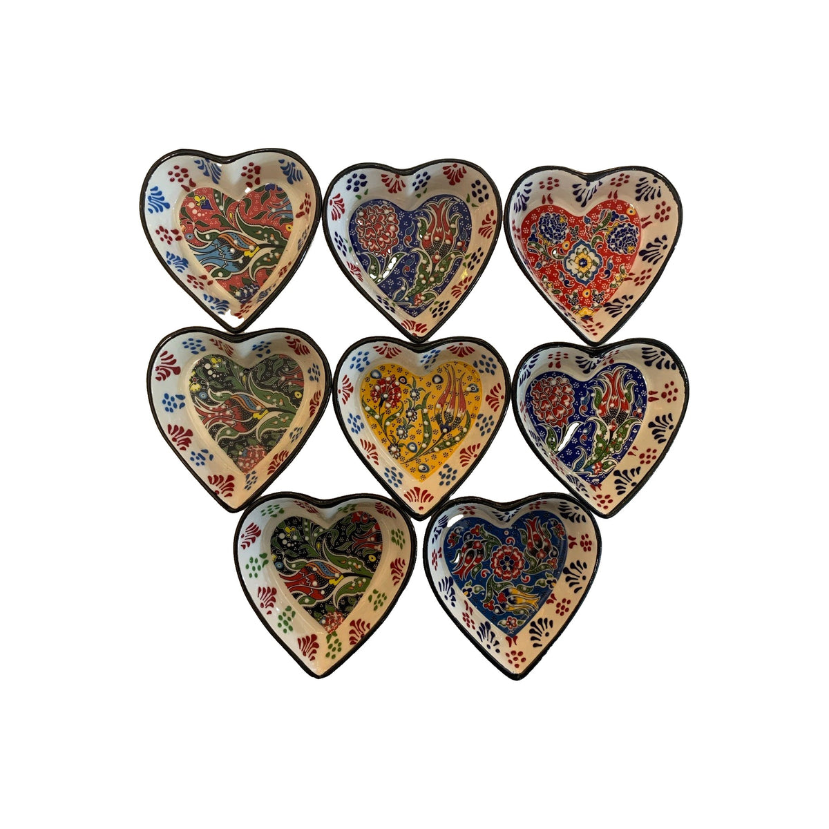 Heart-Shaped Snack and Nibble Dish