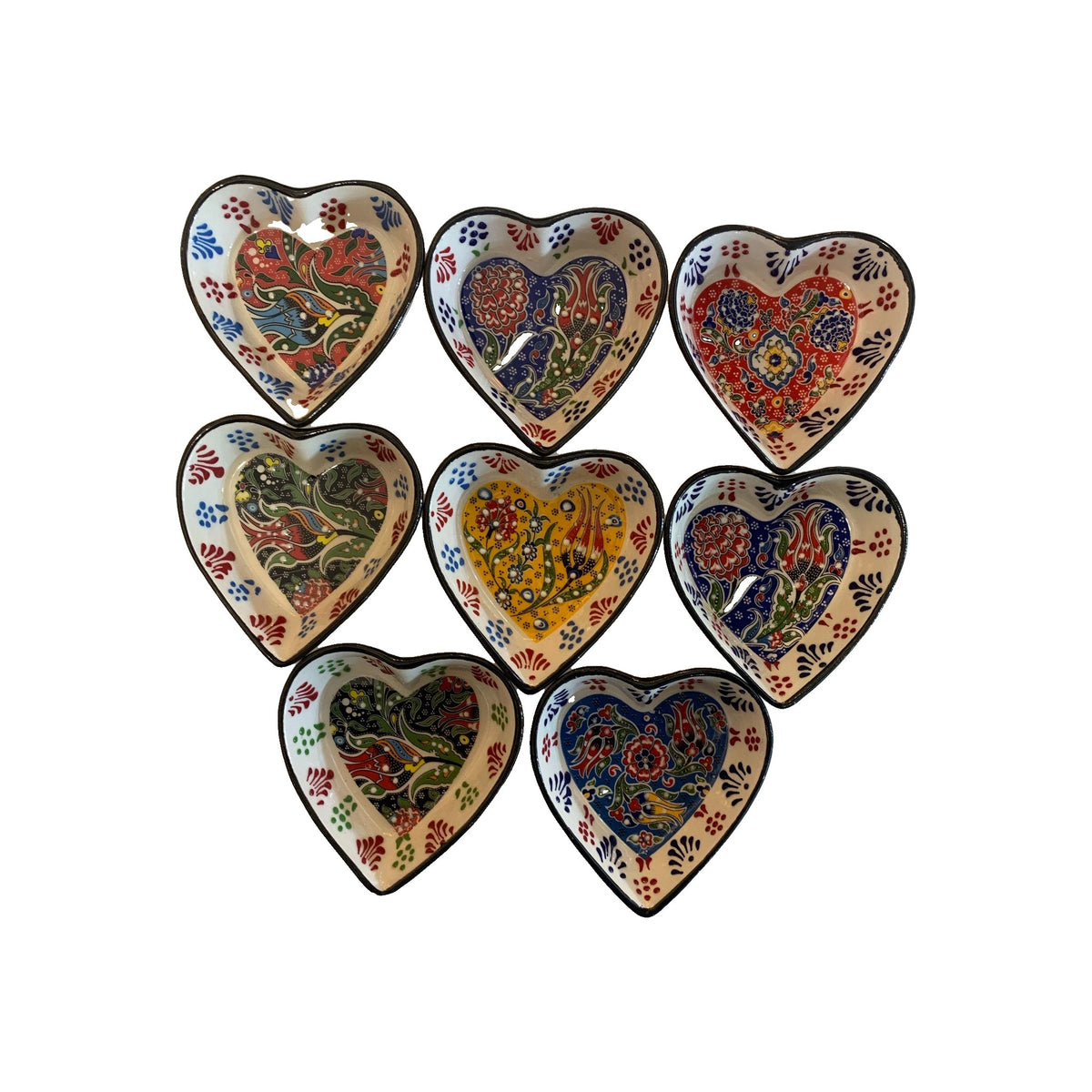 Heart-Shaped Snack and Nibble Dish