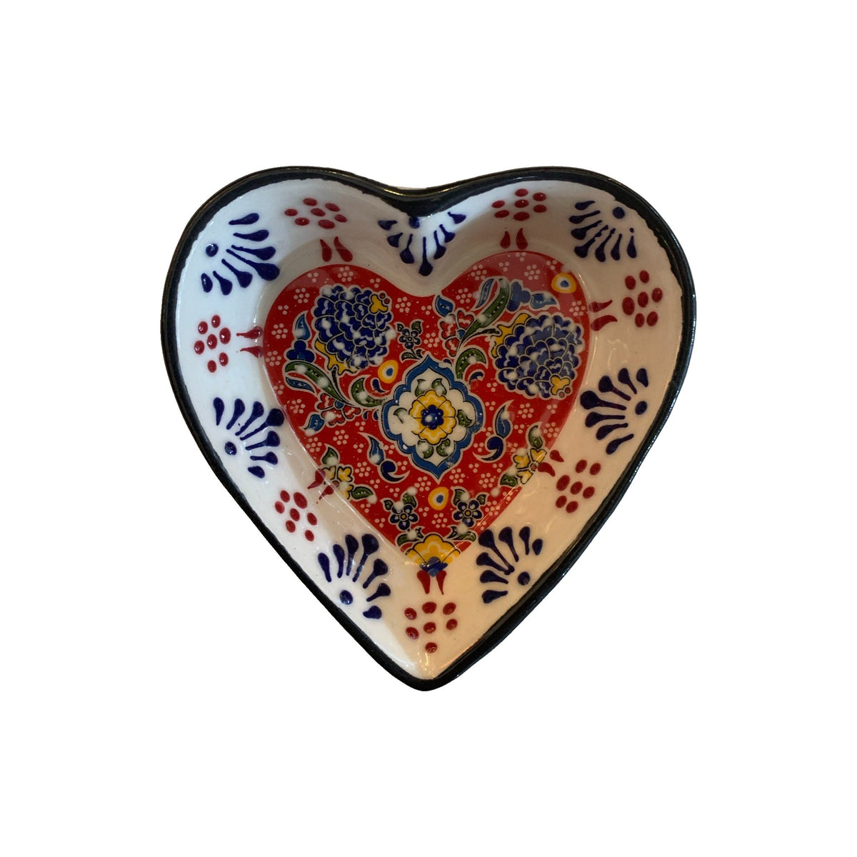 Heart-Shaped Snack and Nibble Dish