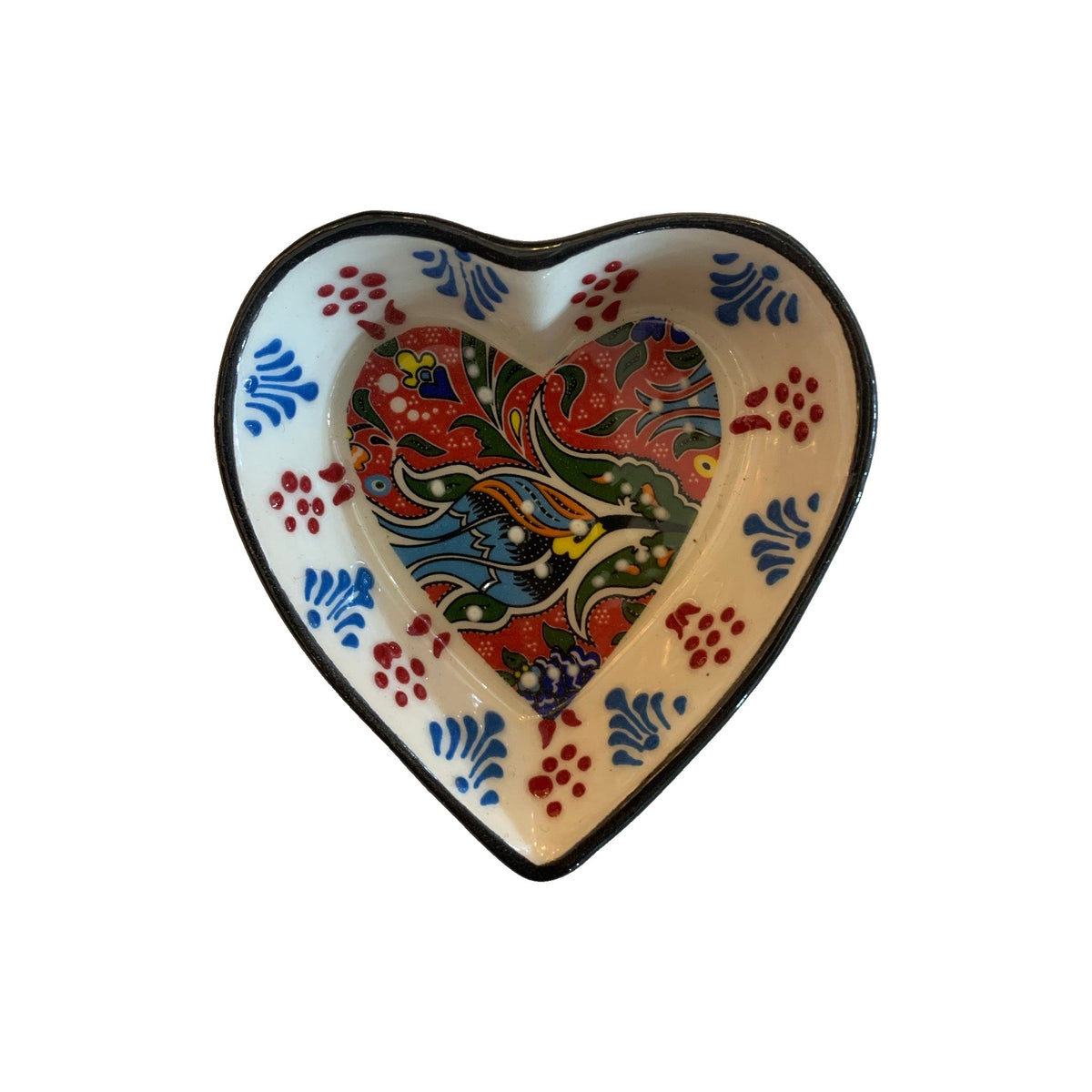 Heart-Shaped Snack and Nibble Dish