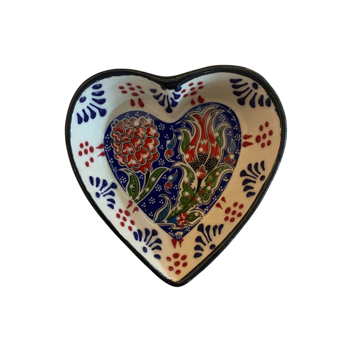 Heart-Shaped Snack and Nibble Dish